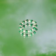 Nymph Spirit Ringset med Ädelstenar – Skogens Ande