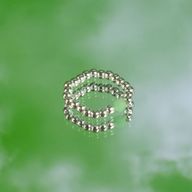 Nymph Spirit Ringset med Ädelstenar – Skogens Ande