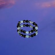 Nymph Spirit Ringset med Ädelstenar – Fullmåne