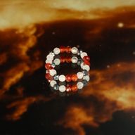 Nymph Spirit Ringset med Ädelstenar - Kärlek & Flamma