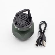 Grön Mini-högtalare med Campingkrok