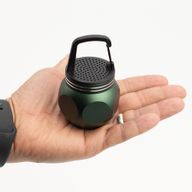 Grön Mini-högtalare med Campingkrok