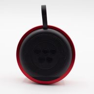 Röd Mini-högtalare med Mandala-ljuseffekt