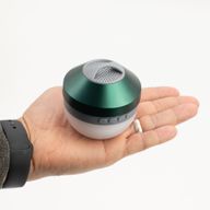 Campinglampa och Mini-högtalare för Upphängning – Grön