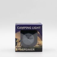 Campinglampa och Mini-högtalare för Upphängning – Grön