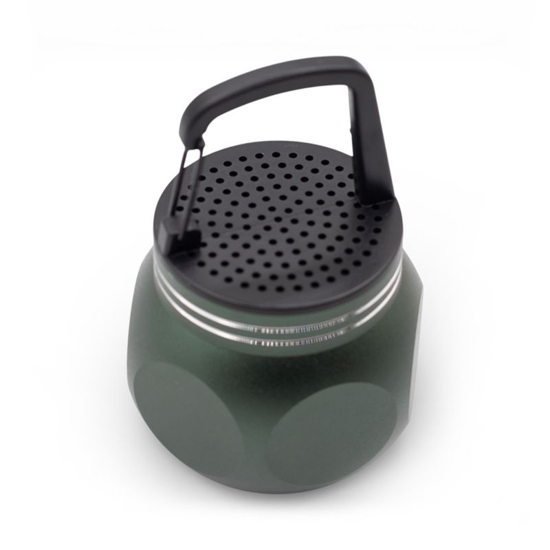 Grön Mini-högtalare med Campingkrok