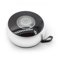 Silverfärgad Mini-högtalare med Mandala-ljuseffekt