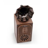 Högtalare i Retrostil – Hög Grammofon med Bluetooth (Extra Ljudstark)
