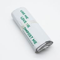 100% biologiskt nedbrytbar postförpackning (250x350 mm)