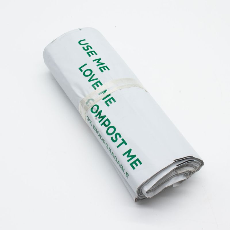 100% biologiskt nedbrytbar postförpackning (250x350 mm)