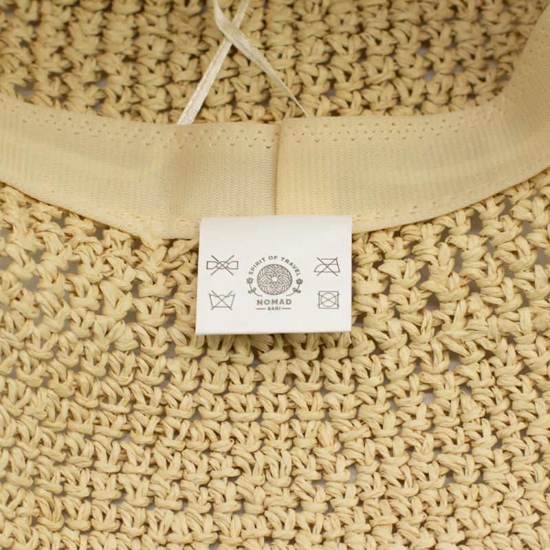 Nomad Sari Stråhatt – Naturbeige