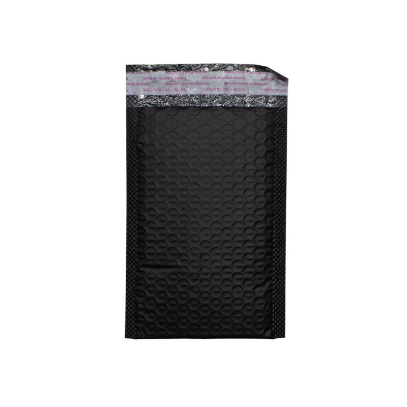 Svart poly bubbelkuvert (130x180+40mm)