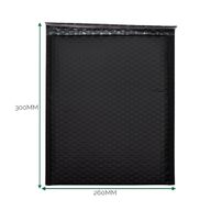 Svart polybubbelkuvert (260x300+40mm)
