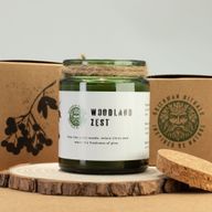 Sojavaxljus med Träveke - Skogsdoft