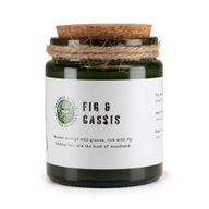 Sojavaxljus med Träveke – Fikon & Svarta Vinbär