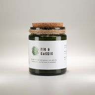 Sojavaxljus med Träveke – Fikon & Svarta Vinbär