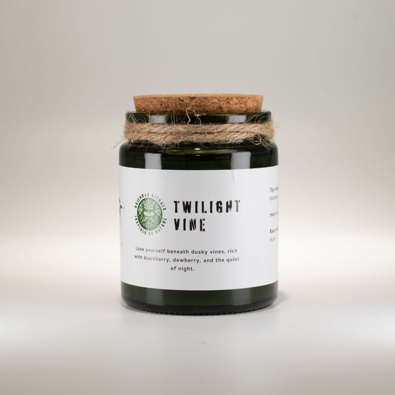Sojavaxljus med Träveke – Skymningsranka
