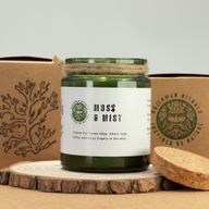 Sojavaxljus med Träveke – Mossa & Havsdimma