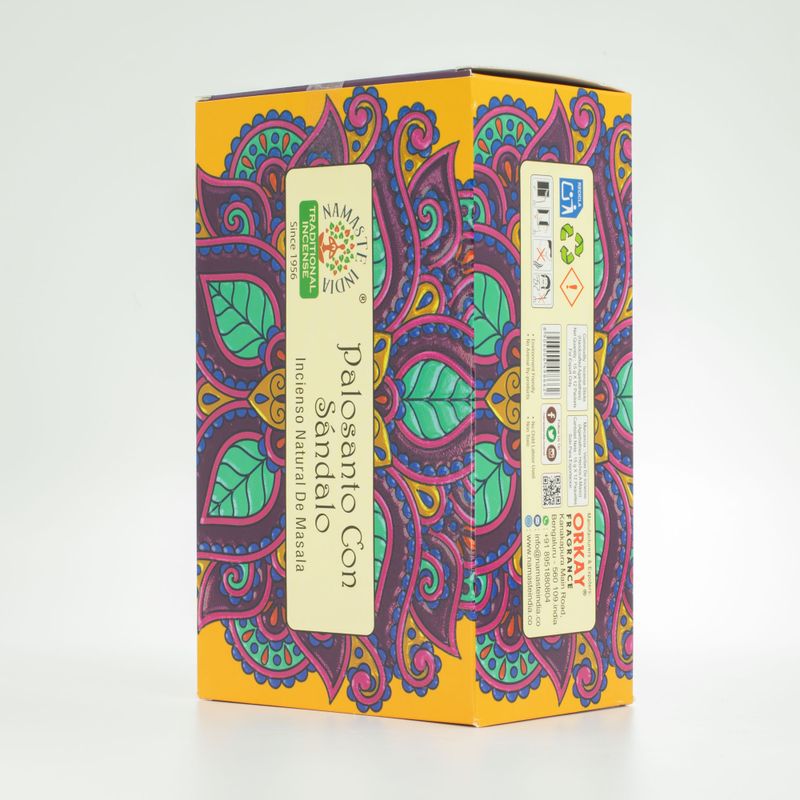 Namaste Mandala Masala Rökelse - Palosanto med Sandelträ