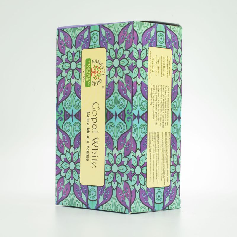 Namaste Mandala Masala Rökelse - Vit Kopal