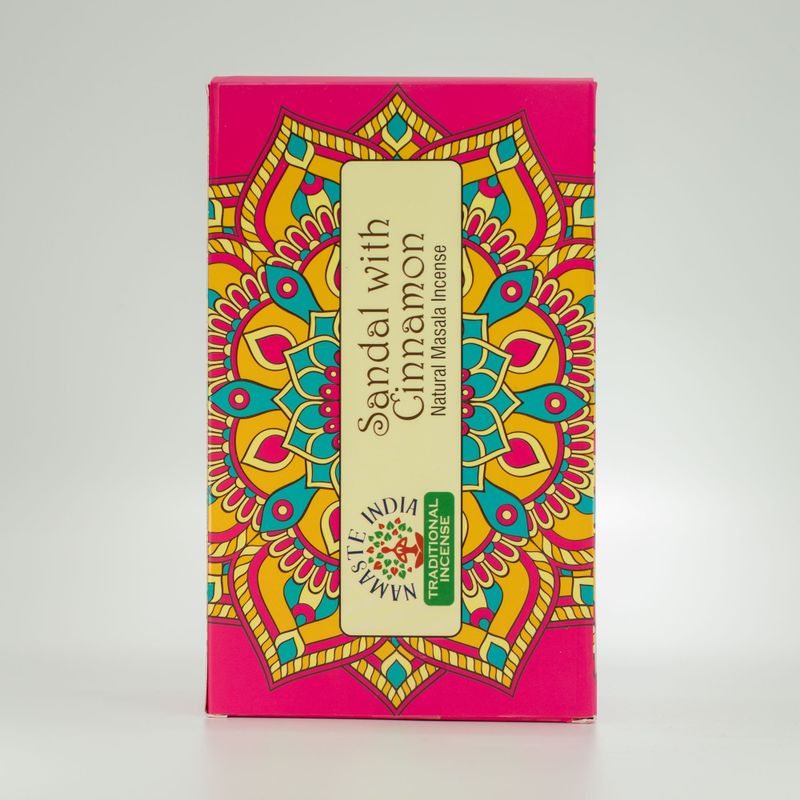 Namaste Mandala Masala Rökelse - Sandelträ med Kanel