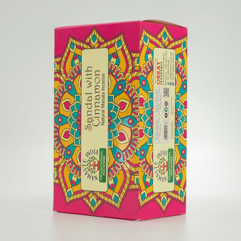 Namaste Mandala Masala Rökelse - Sandelträ med Kanel