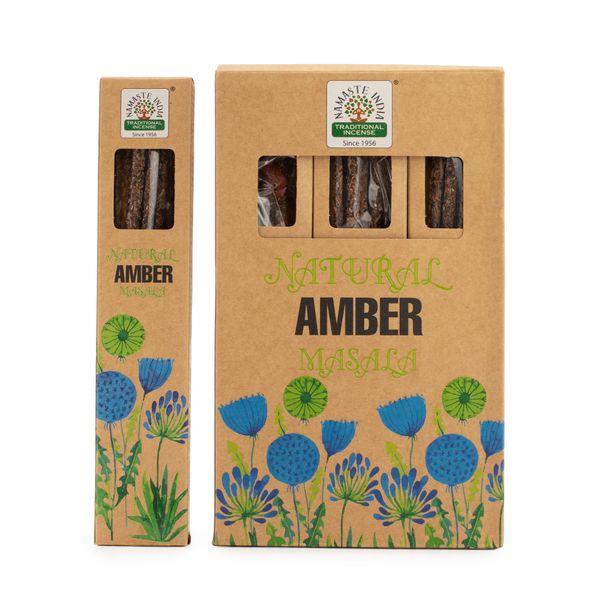 Naturlig Botanisk Masala Rökelse – Bärnsten