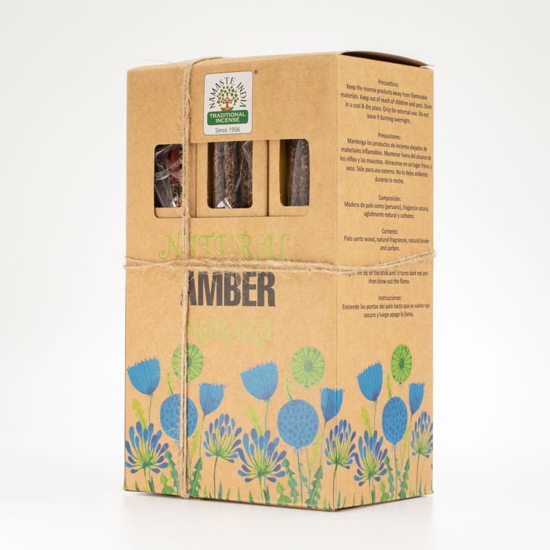 Naturlig Botanisk Masala Rökelse – Bärnsten