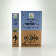 Jordinspirerad Smudge Rökelse - Citronella