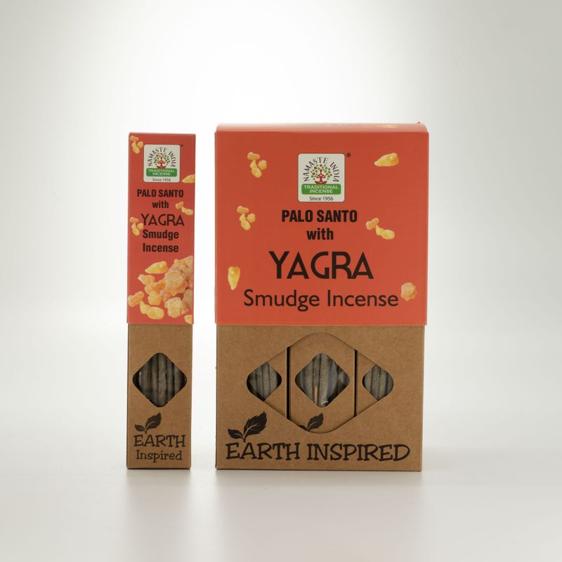 Jordinspirerad Smudge Rökelse - Yagra