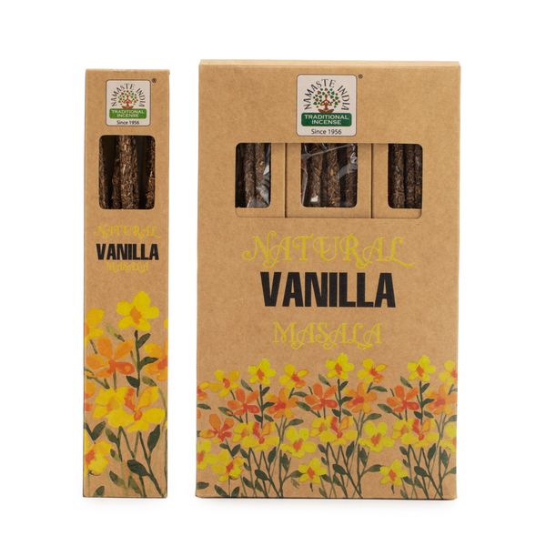 Naturlig Botanisk Masala Rökelse - Vanilj