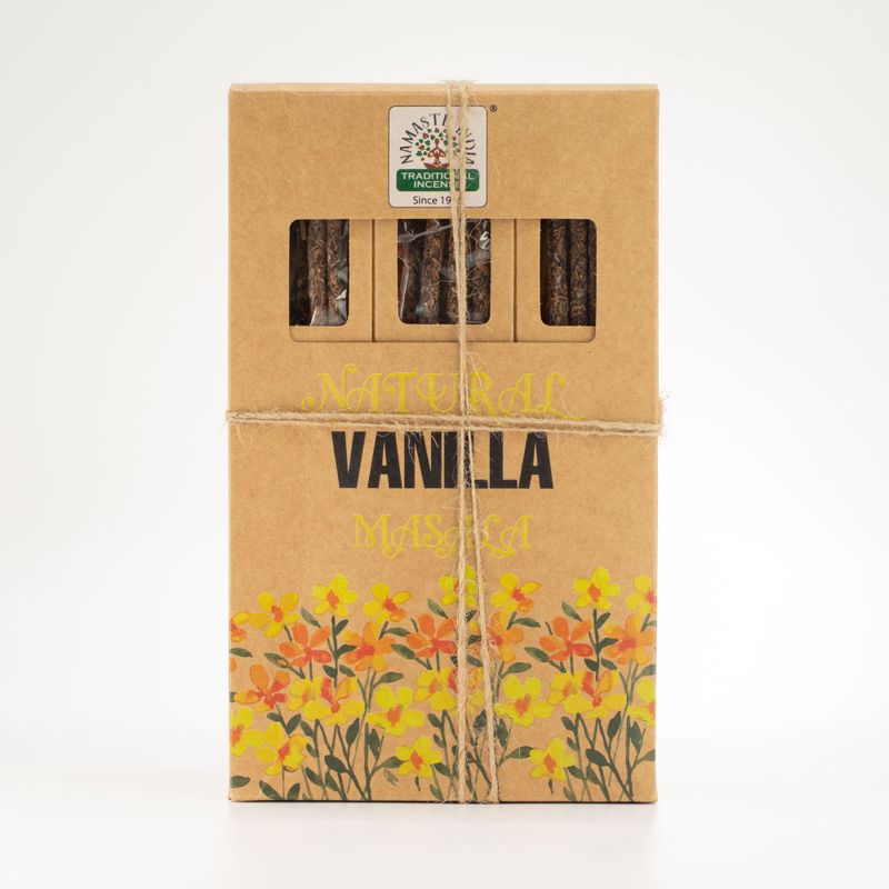 Naturlig Botanisk Masala Rökelse - Vanilj