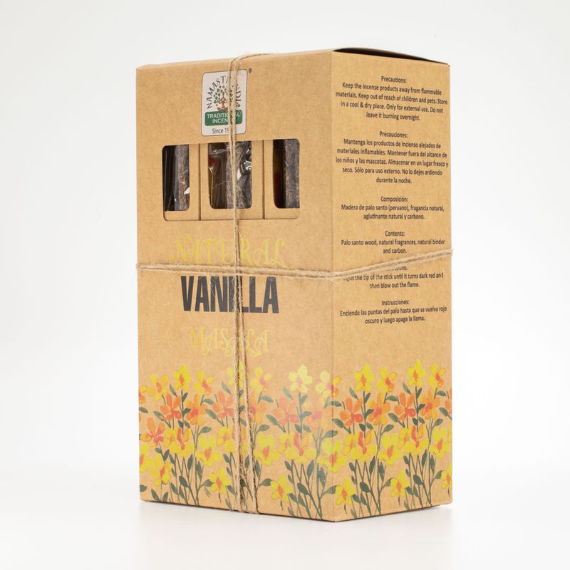 Naturlig Botanisk Masala Rökelse - Vanilj