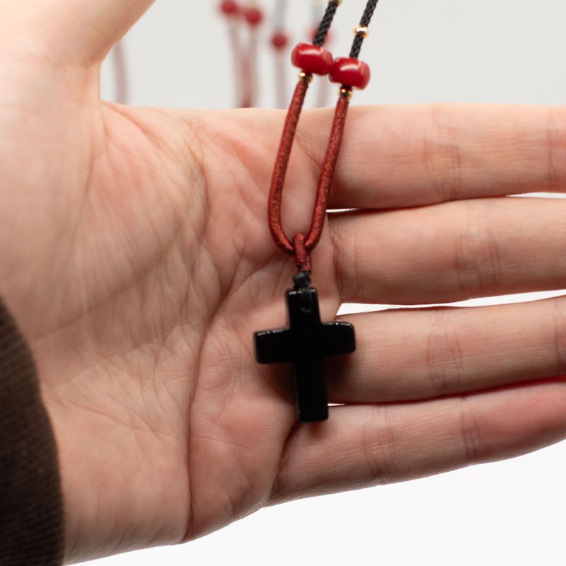 Halsband med Ädelstenshänge – Andlig Kollektion (Blandade motiv)