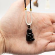Halsband med Ädelstenshänge – Djurkollektion (Blandade motiv)