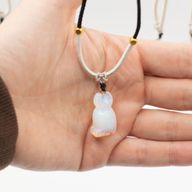 Halsband med Ädelstenshänge – Djurkollektion (Blandade motiv)