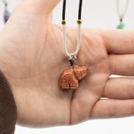 Halsband med Ädelstenshänge – Djurkollektion (Blandade motiv)