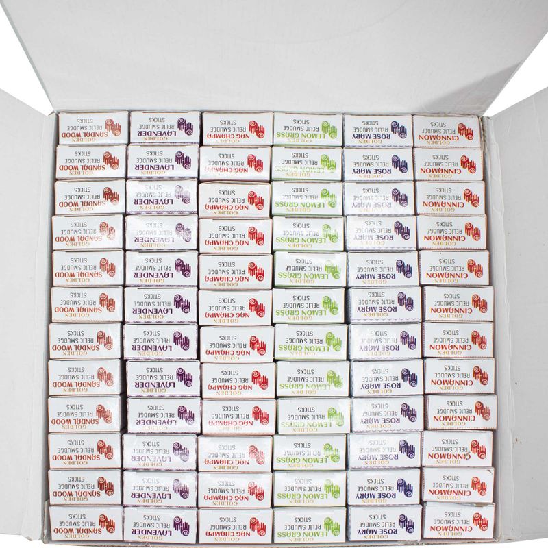 30g Golden Rökelsepinnar av Harts - Displayset 2