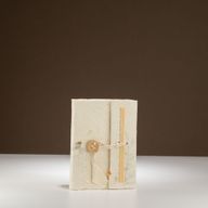 Mini Lokta-anteckningsbok med blandade blommor (12x8cm) 40 blad