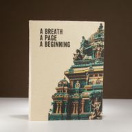 Stor Lokta inspirationsanteckningsbok (21x15 cm) - 45 blad - Ett andetag - inkl. bokmärke