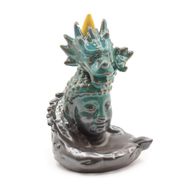 Rökelsebrännare med bakflöde - Draken över Buddha