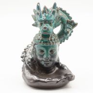 Rökelsebrännare med bakflöde - Draken över Buddha