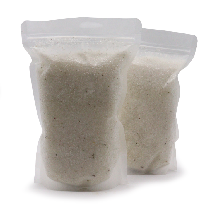 Havre & Honung Epsombadsalt – Spa & Återfuktning 800g – Utan Etikett