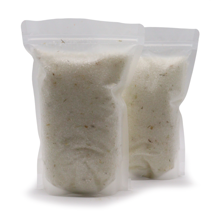 Mentol Aromaterapi Epsombadsalt – Aktiv Återhämtning 800g – Utan Etikett