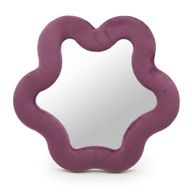 Mjuk Vågig Spegel - Stjärna - Mauve
