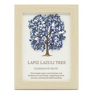 Ädelstensbild - Livets träd - lapis lazuli (20x14,7x1 cm)