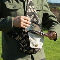 Nomad Sari Jacquard Naturväska – Desert Loom – Crossbody-väska