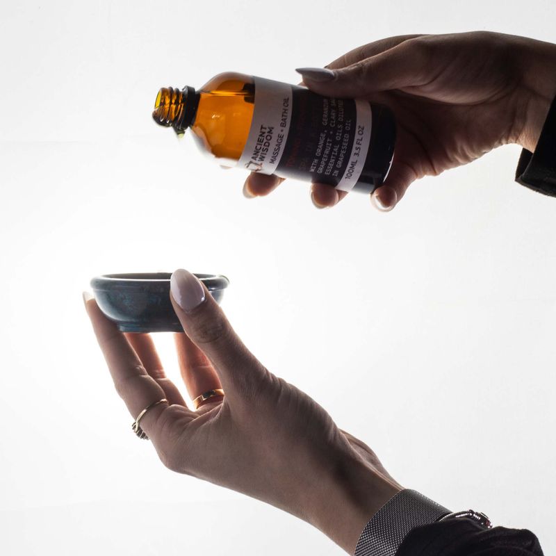 Tonande & Stärkande Massageolja - 100ml