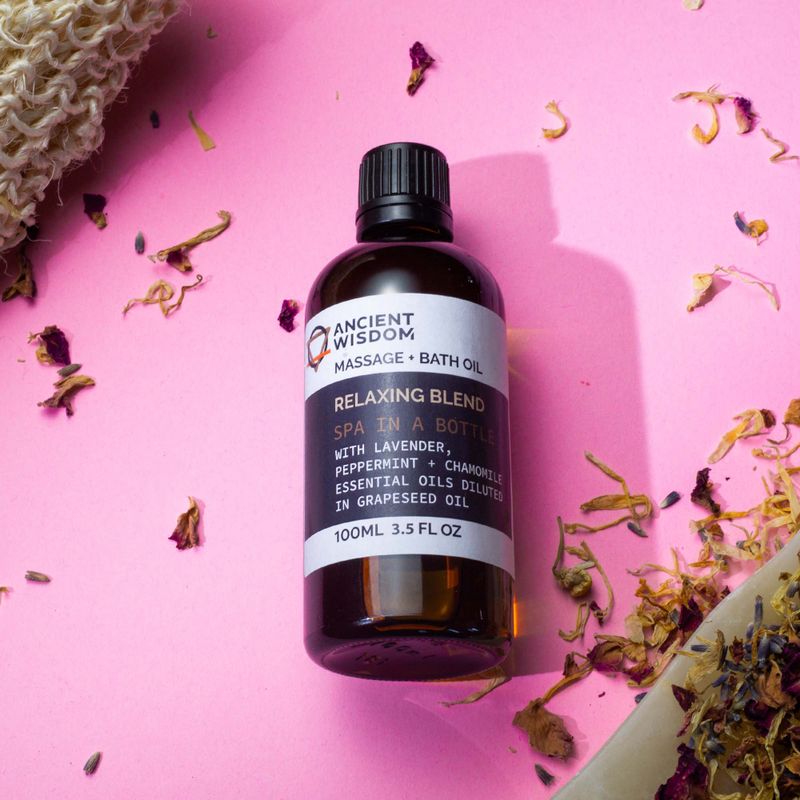 Sömnig Lavendel Massageolja - 100ml