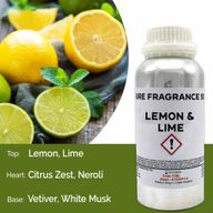 Citron & Lime Ren Doftolja - 500ml